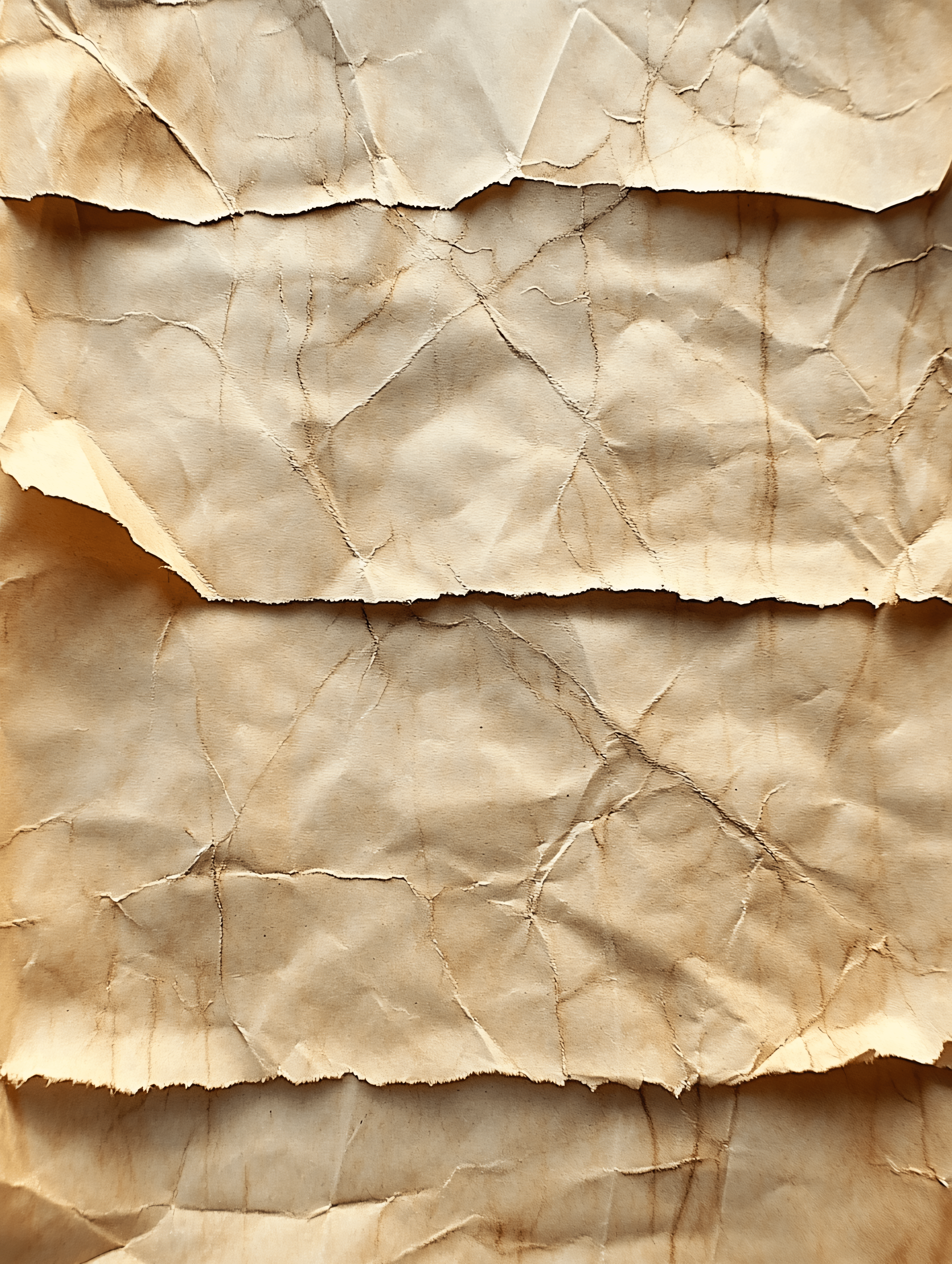 2784x3696 Crumpled Vintage Paper Texture Background