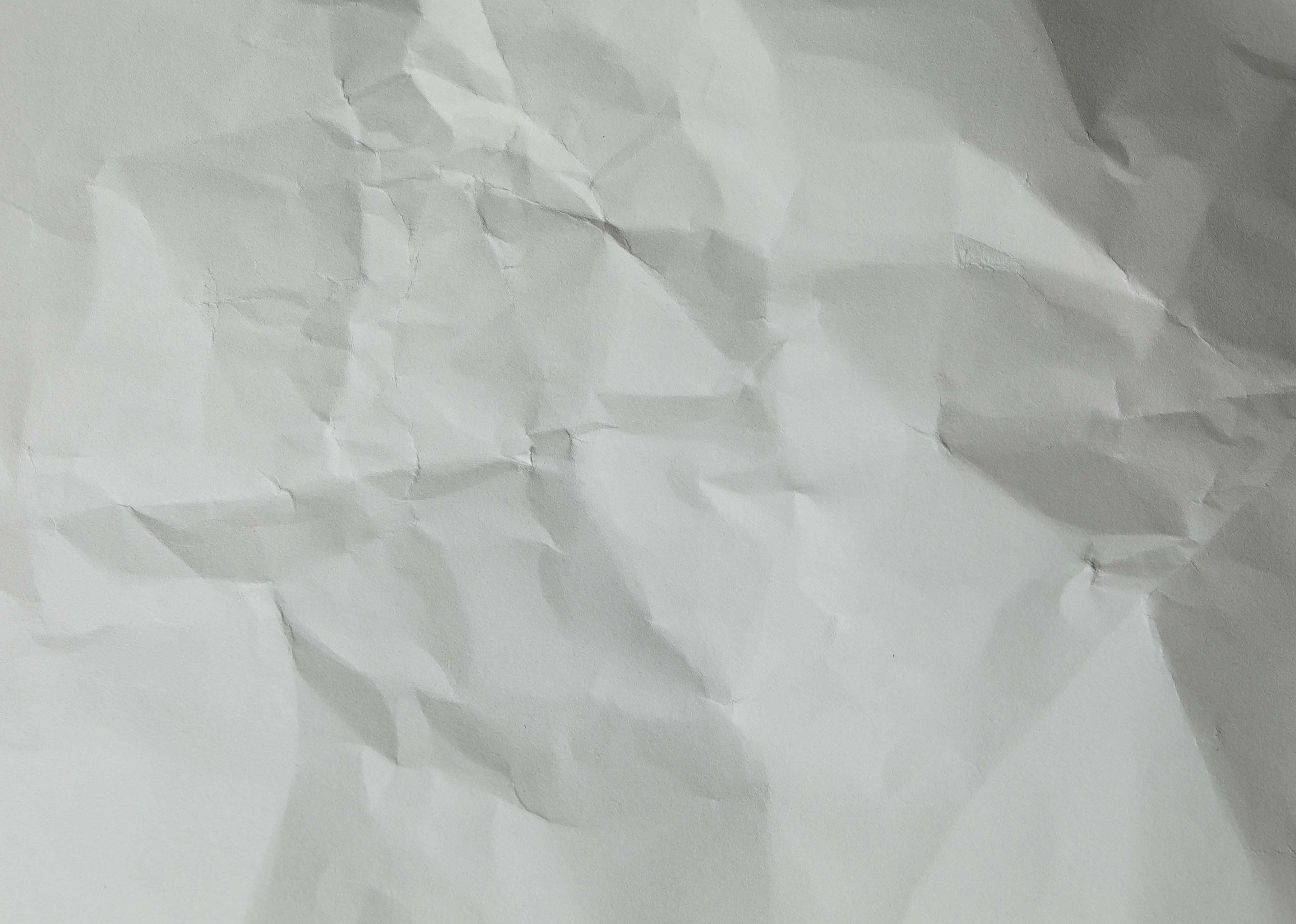 4063x2899 Crumpled Paper Background · Free