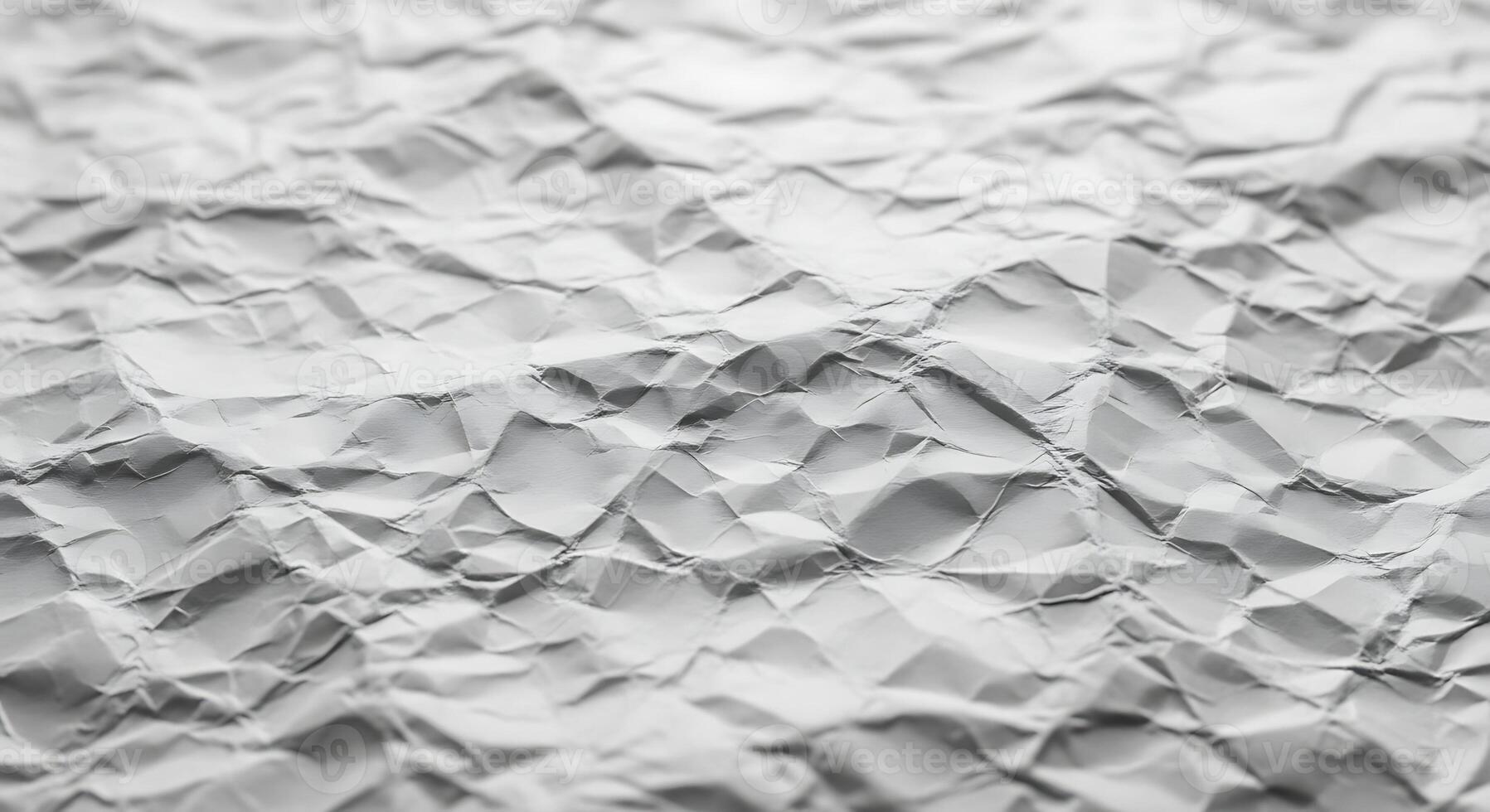 1797x980 Close up of Crumpled White Paper Texture Wrinkled Background