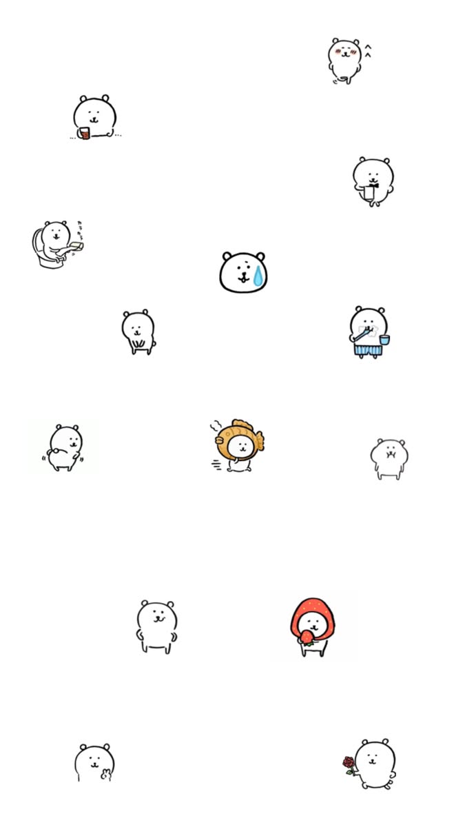 675x1200 Discover Jokebear and nagano ideas. joke bear wallpaper, bear wallpaper, wallpaper doodle and more