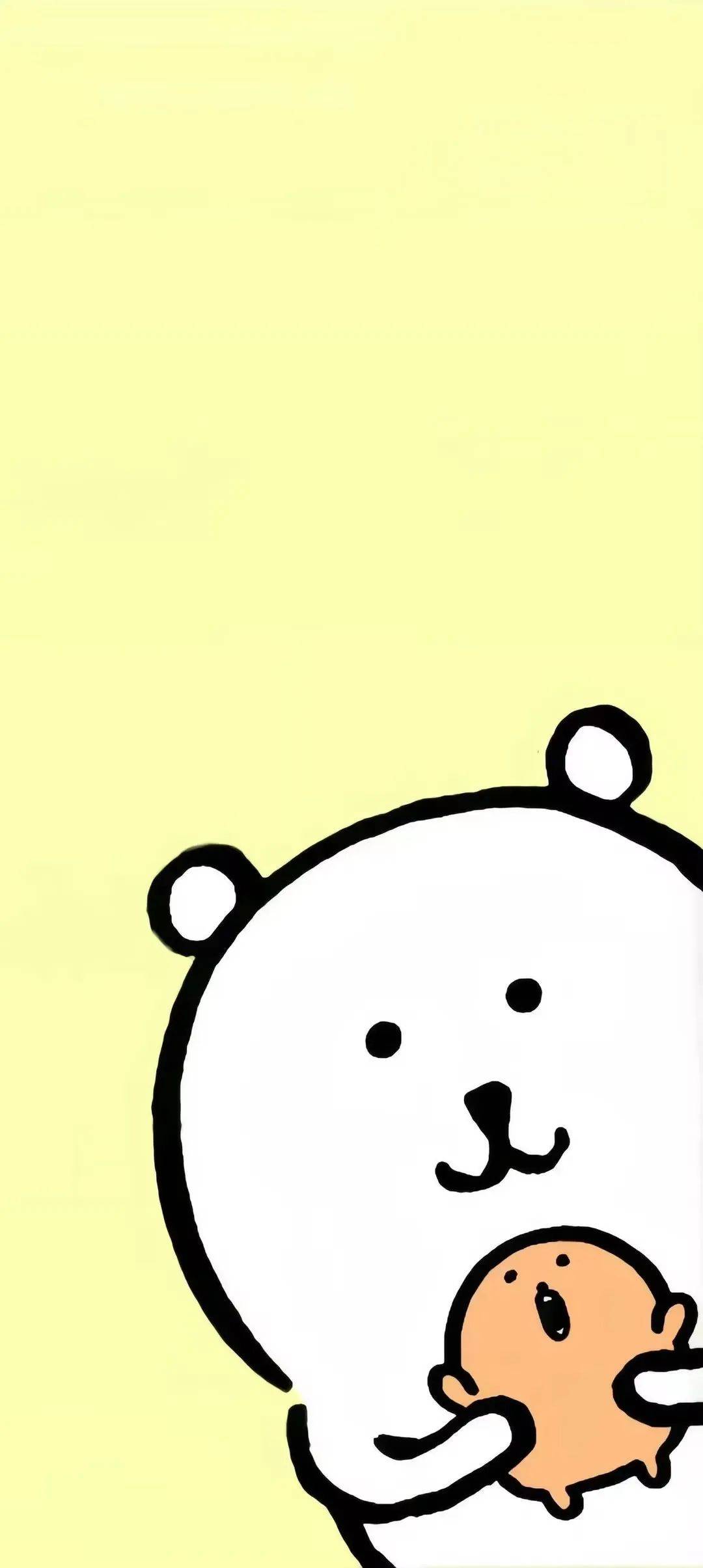 1080x2410 自嘲熊壁纸_搜狐网