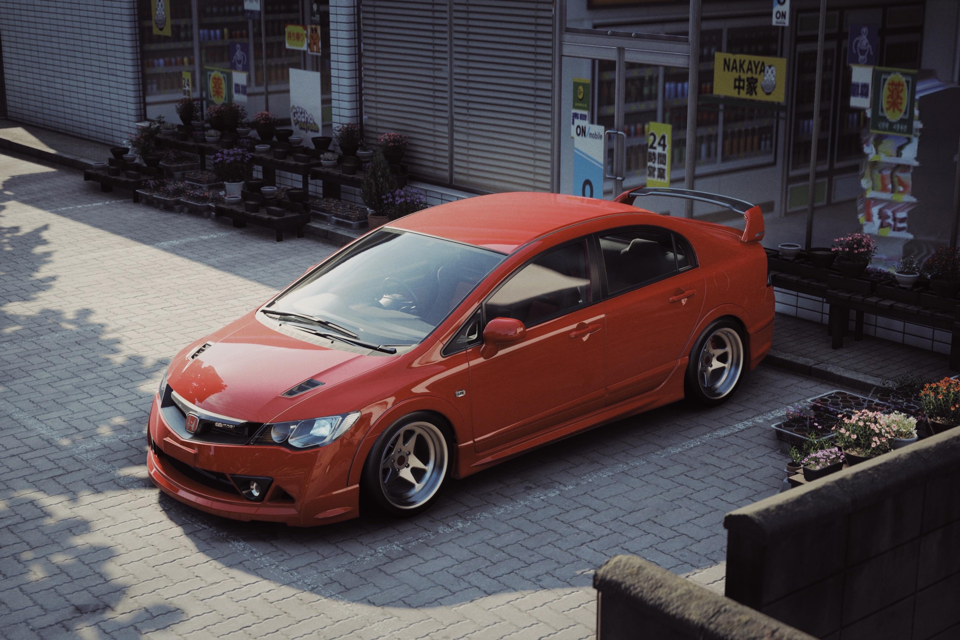 3240x2160 FD2 Type R with Mugen RR kit in FH6