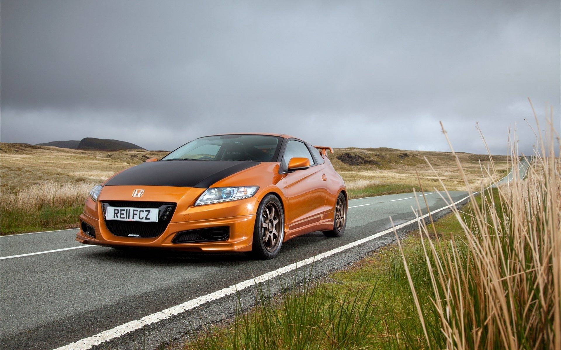 1920x1200 Wallpaper Road, Tuning, Honda, Honda, CR Z, Mugen For Mobile And Desktop, Section машины, Resolution 1920x1200