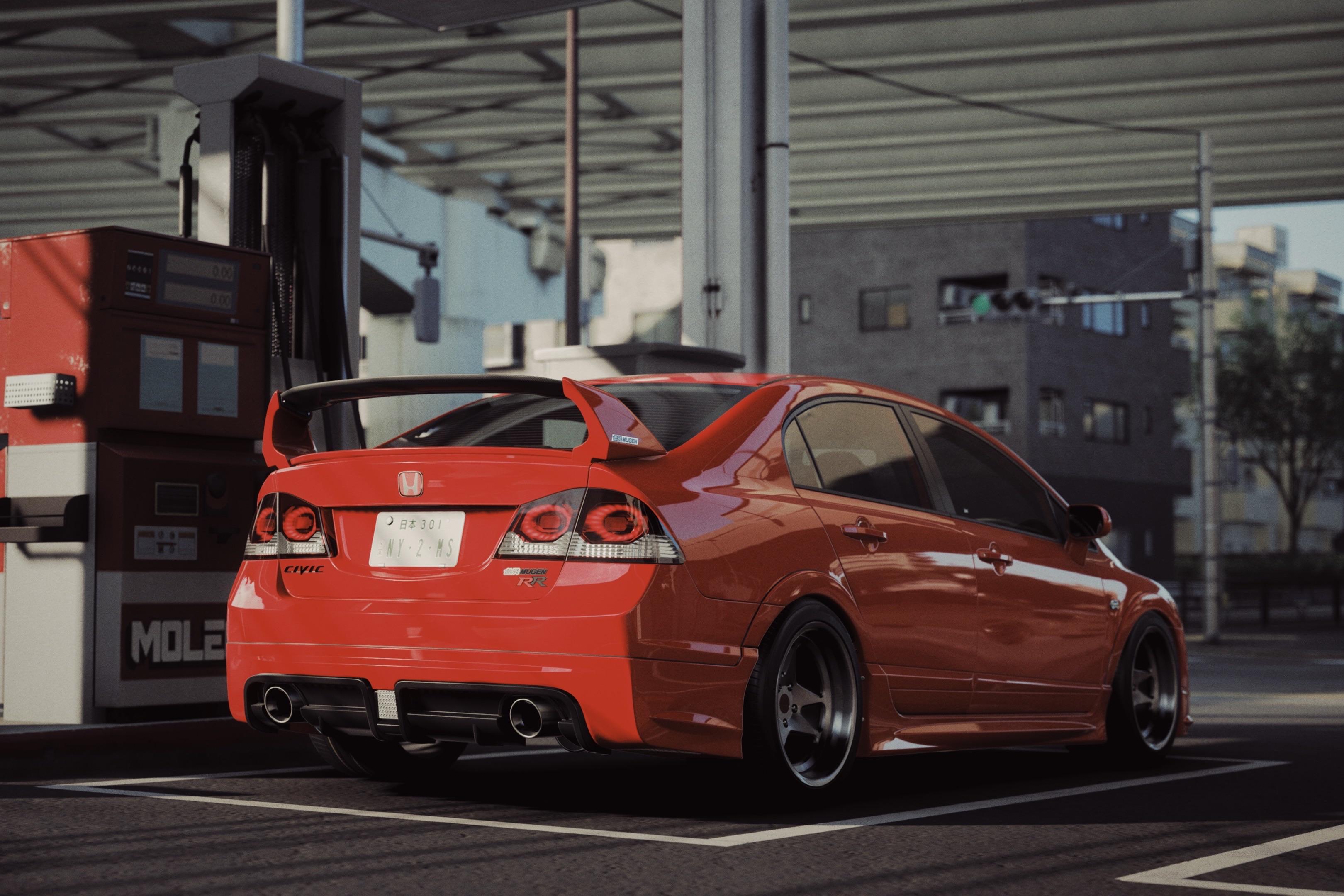 3240x2160 FD2 Type R with Mugen RR kit in FH6