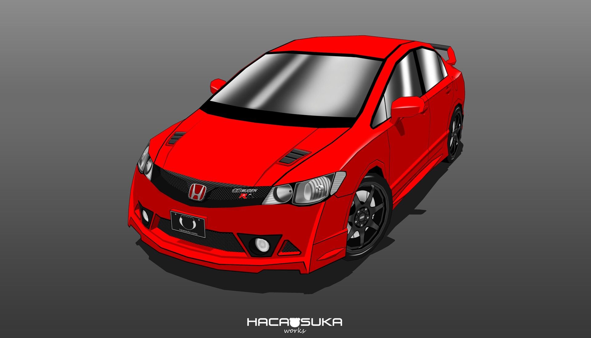 1920x1101 Cel Shaded Mugen RR