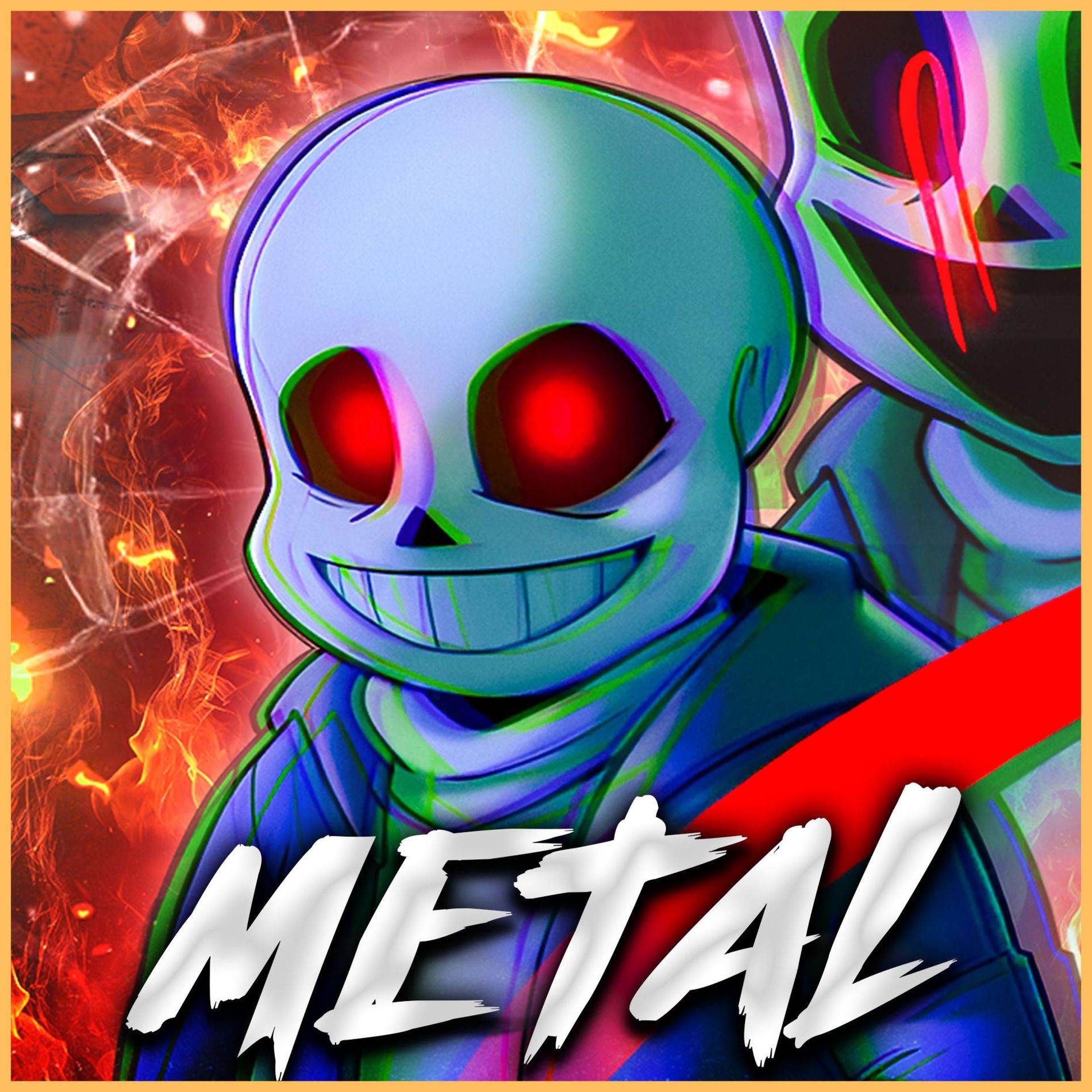1900x1900 VHS Sans Phase 1: Now You'll Never Leave (2025 Metal Version)