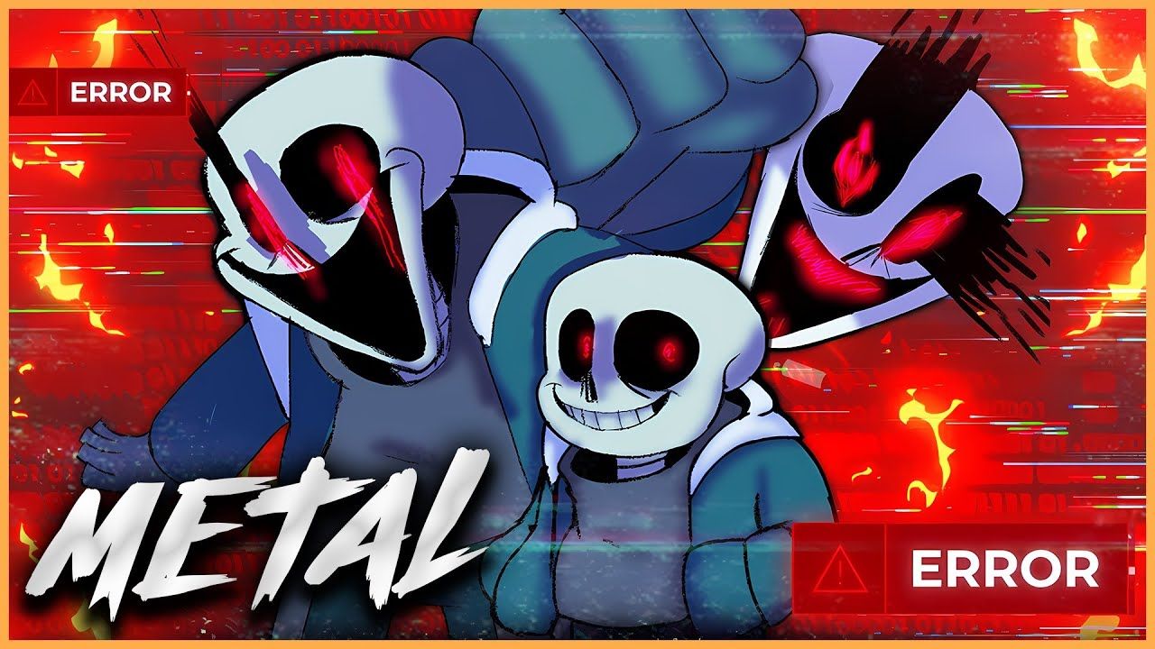 1280x720 VHS Sans Phase 2: Better Start Running (Metal Remix)