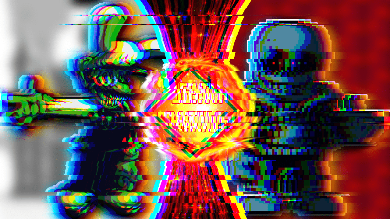 1280x720 Run from a Gilded Fate VHS Sans vs GB(Corey Animations vs Mario Madness)