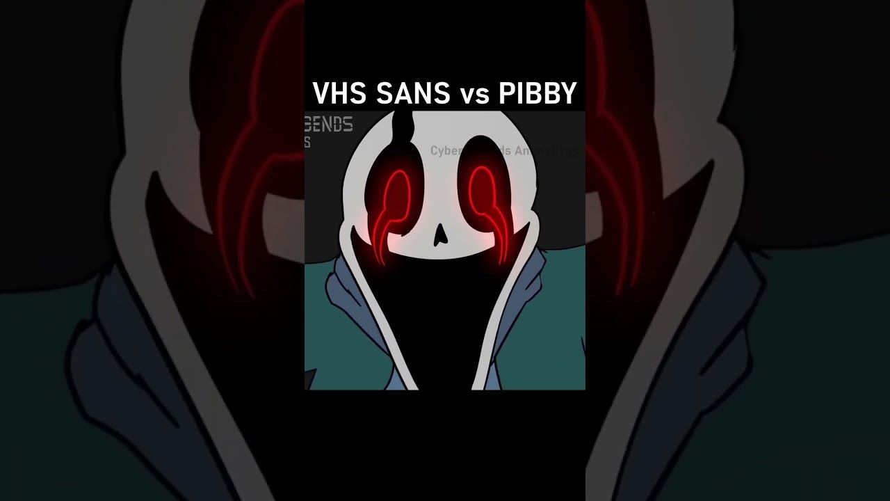 1280x720 VHS SANS vs PIBBY CORRUPTION (Undertale Animation)