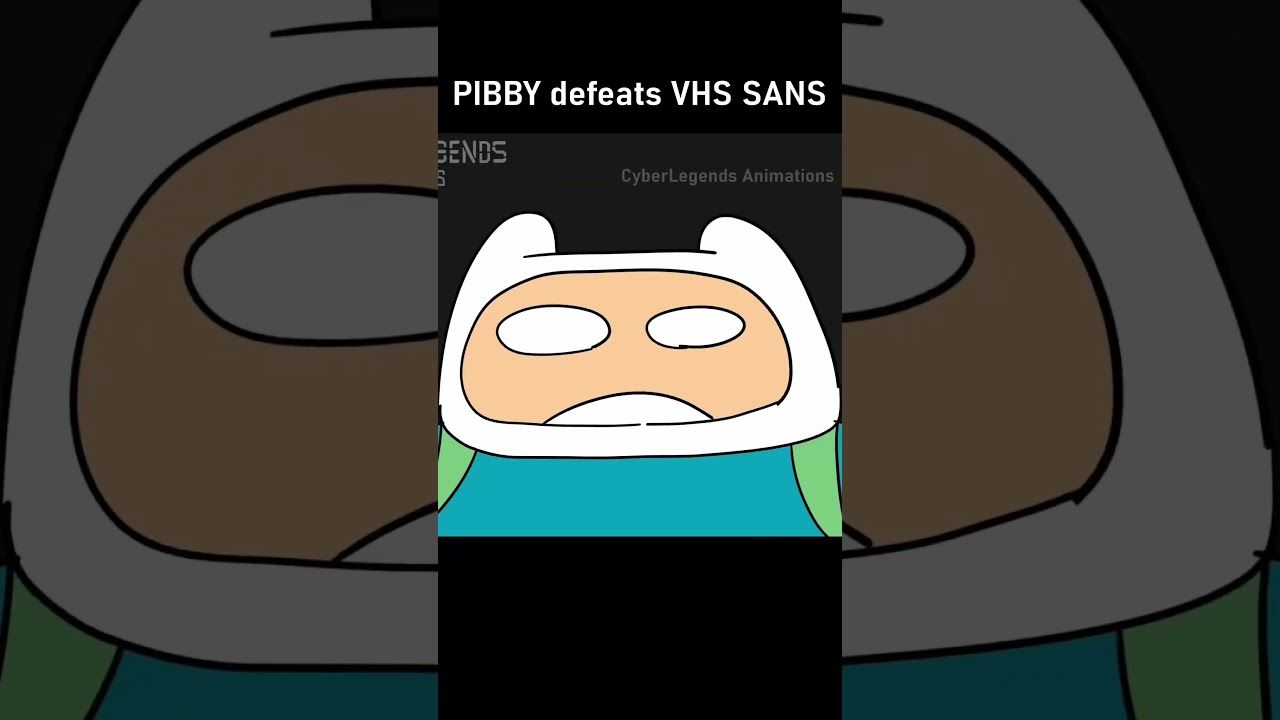 1280x720 PIBBY CORRUPTION defeats VHS SANS (Undertale Animation)