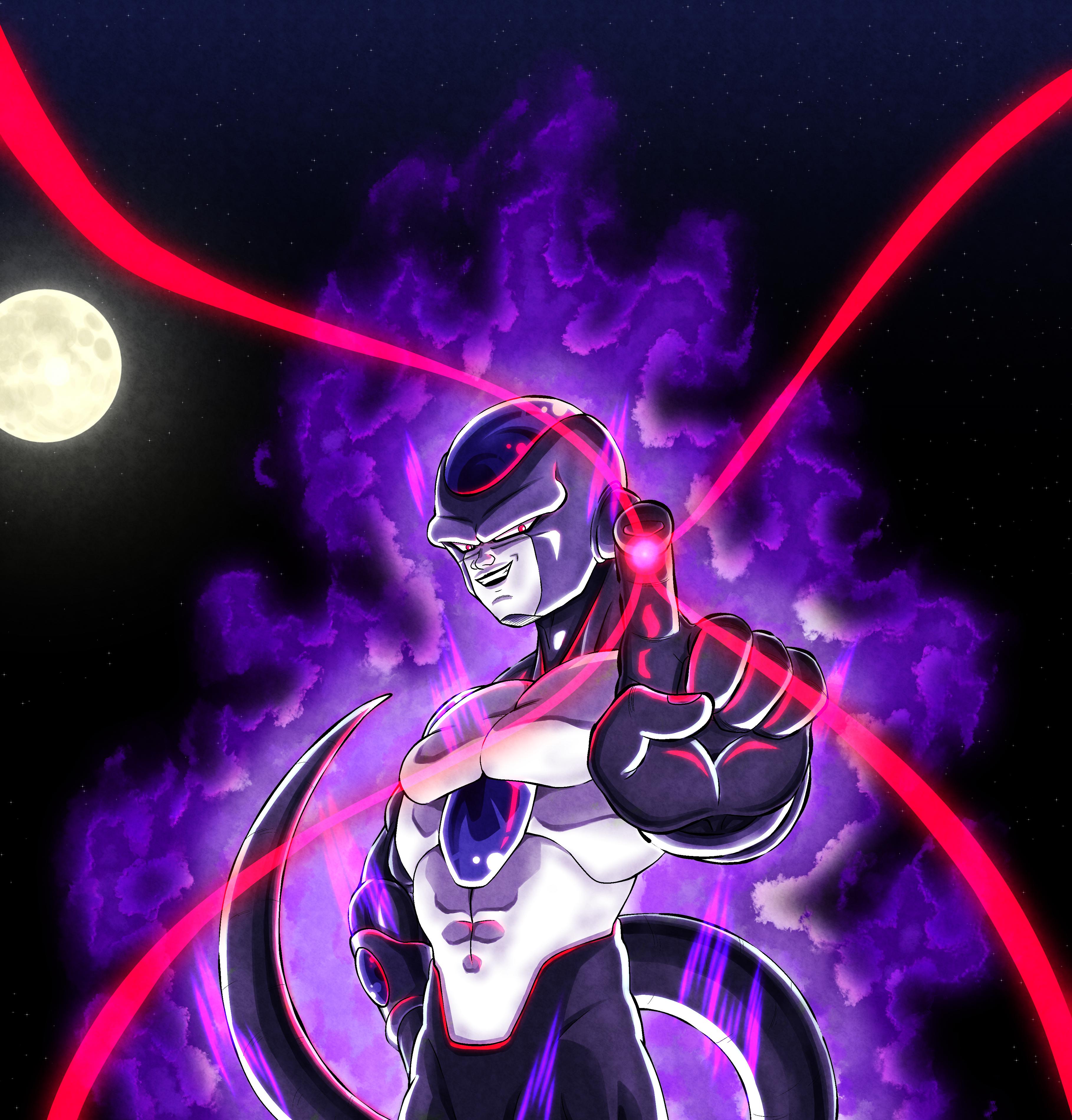3637x3801 Dibujé al amenazante Black Frieza!