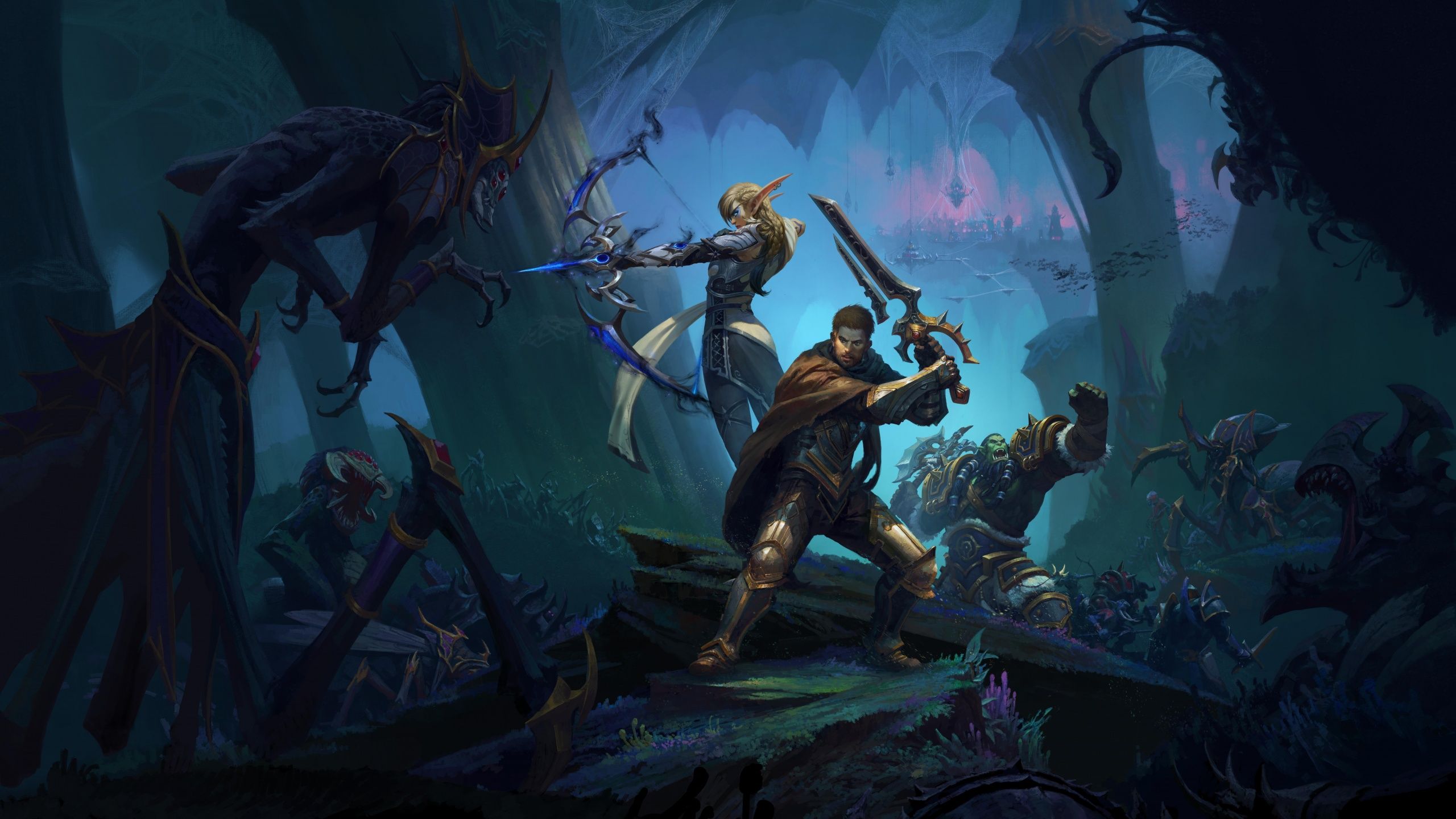 2560x1440 World of Warcraft: The War Within Wallpaper 4K, Artwork, 5K, 8K, 10K