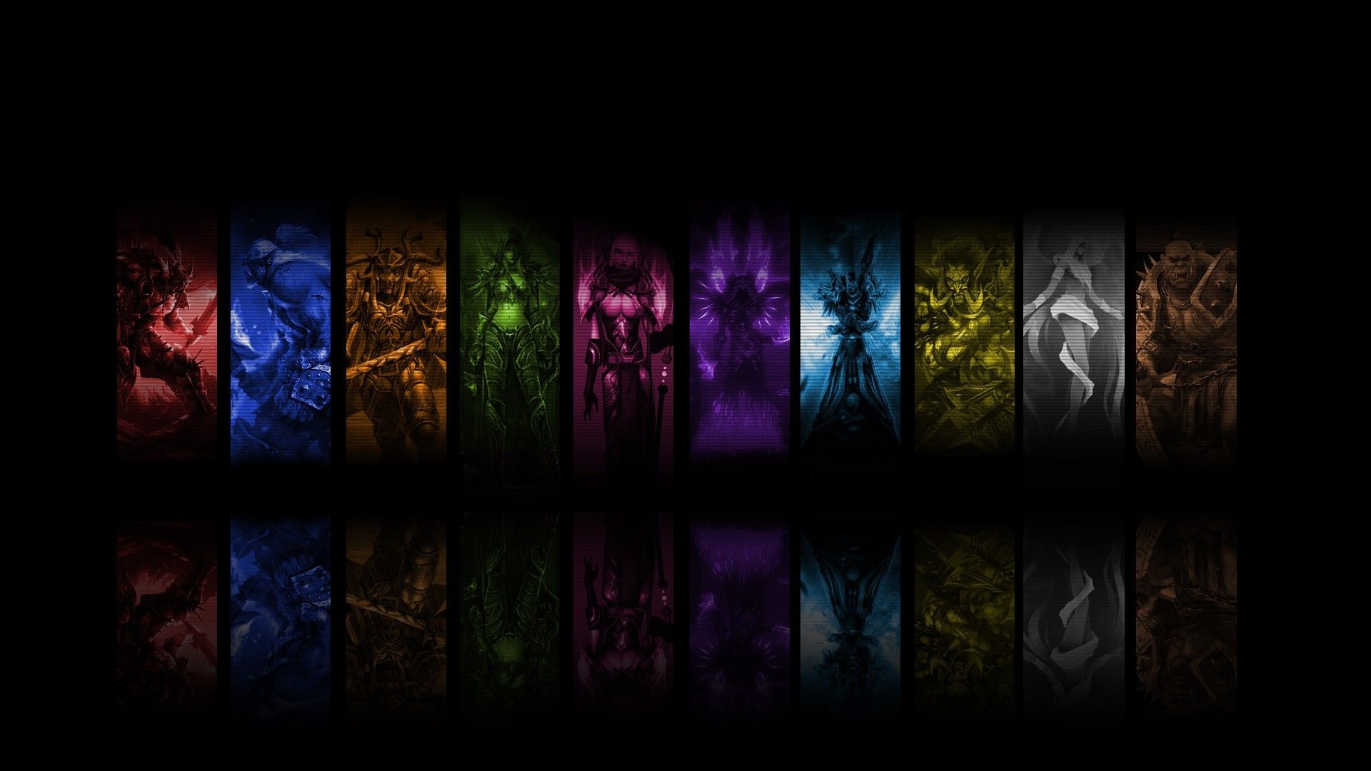 1920x1080 video Games, Black, World Of Warcraft Wallpaper HD / Desktop and Mobile Background