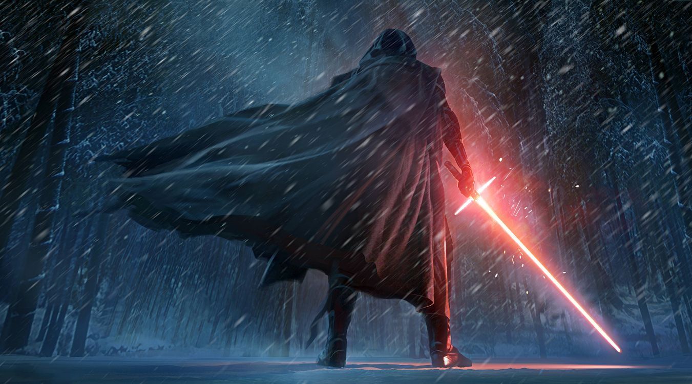 1351x750 Wallpaper Star Wars, The Force, Space, Darkness, World, Background Free Image