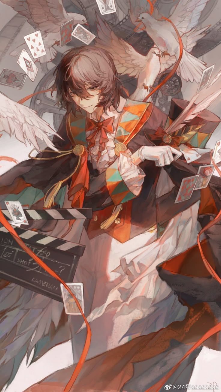 736x1306 Lotm merlin hermes. Gerhman sparrow, Magician wallpaper, Concept art characters