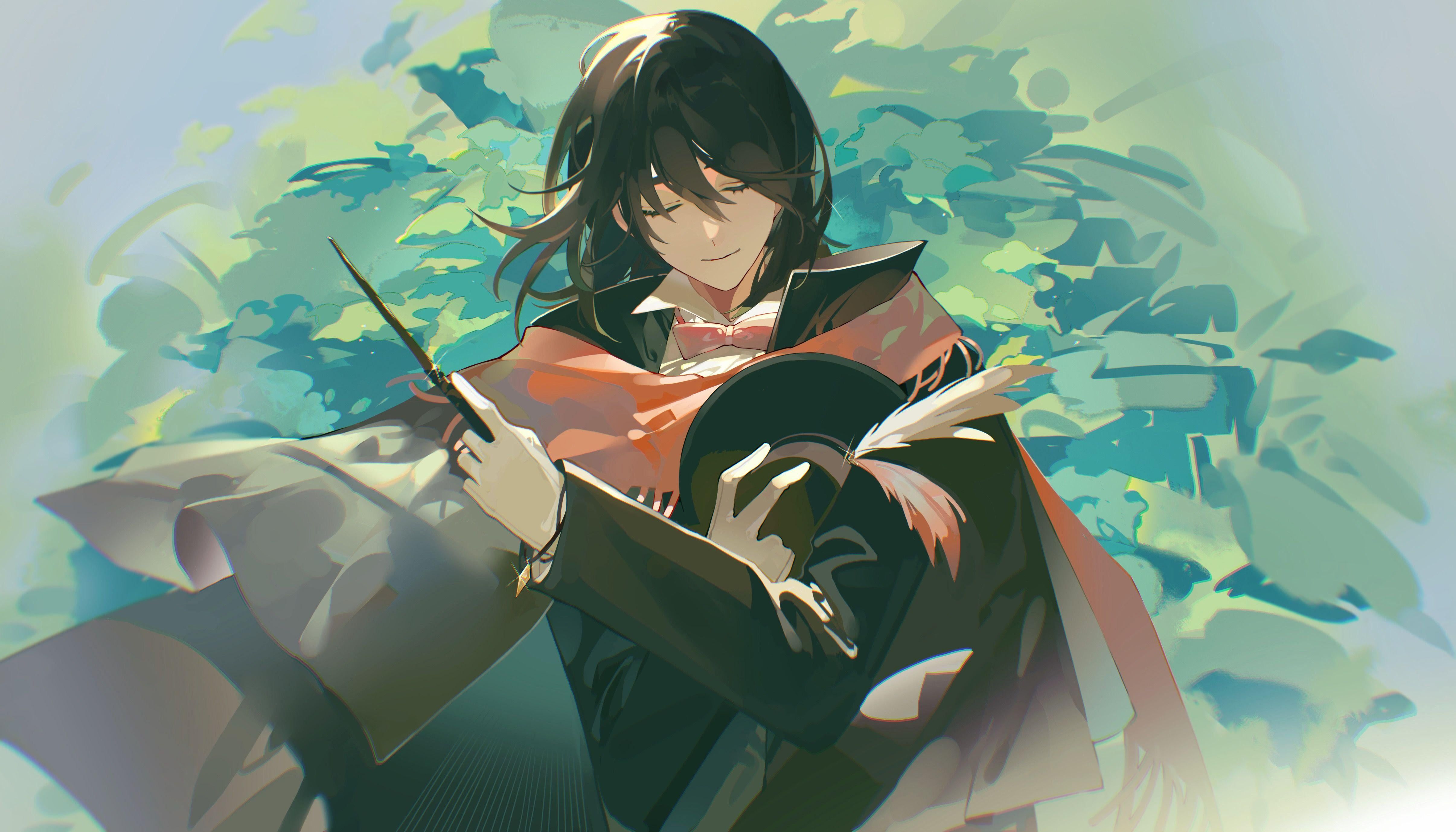 4823x2756 Cute Merlin Hermes [LotM V7]