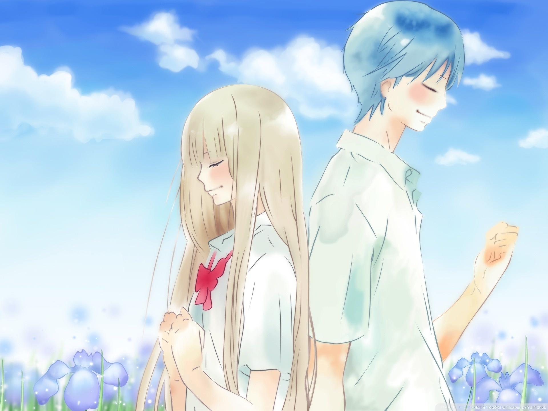 1920x1440 Romantic Anime Wallpaper, 389.38 Kb