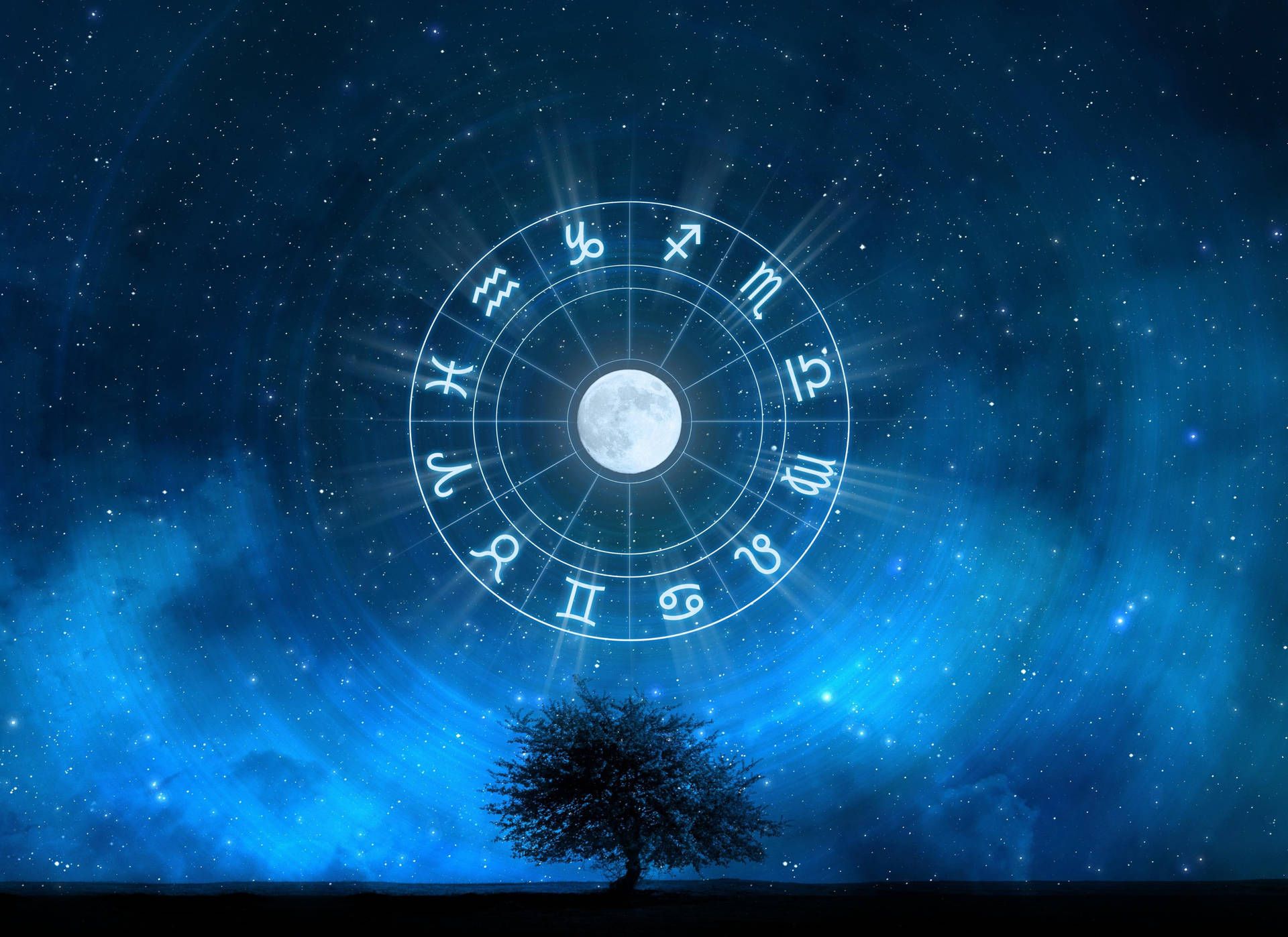 1920x1398 Zodiac Signs Background