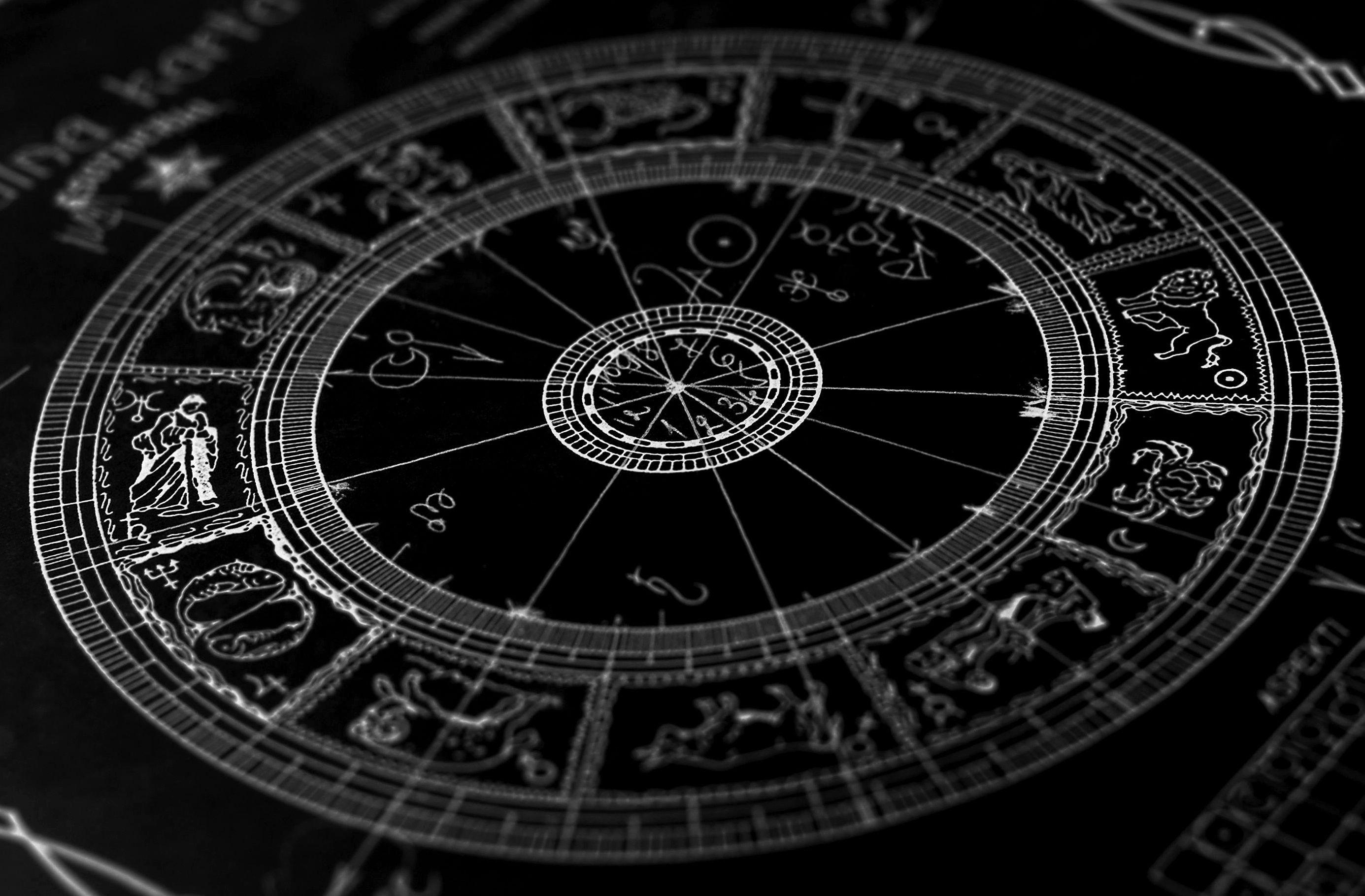 2771x1820 Astrological signs Wallpaper