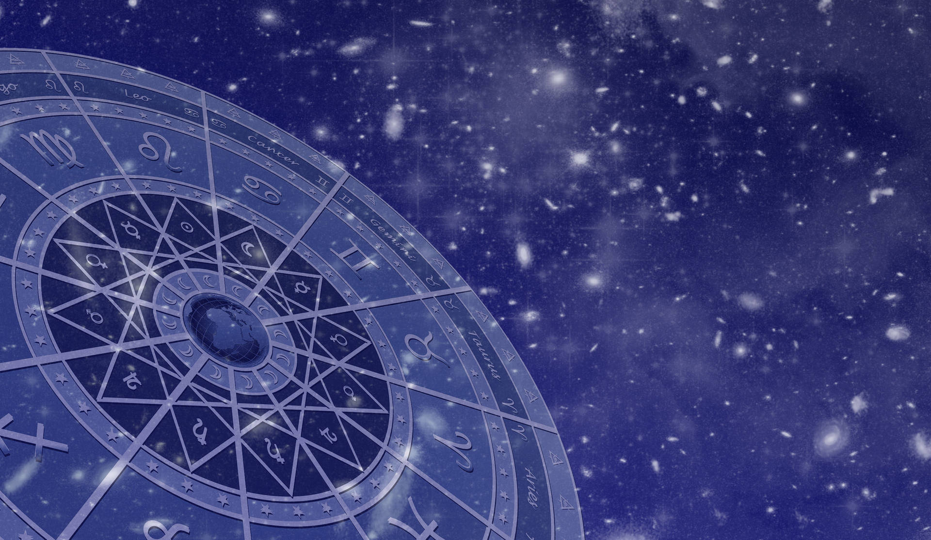1920x1114 Horoscope Celestial Wheel Wallpaper
