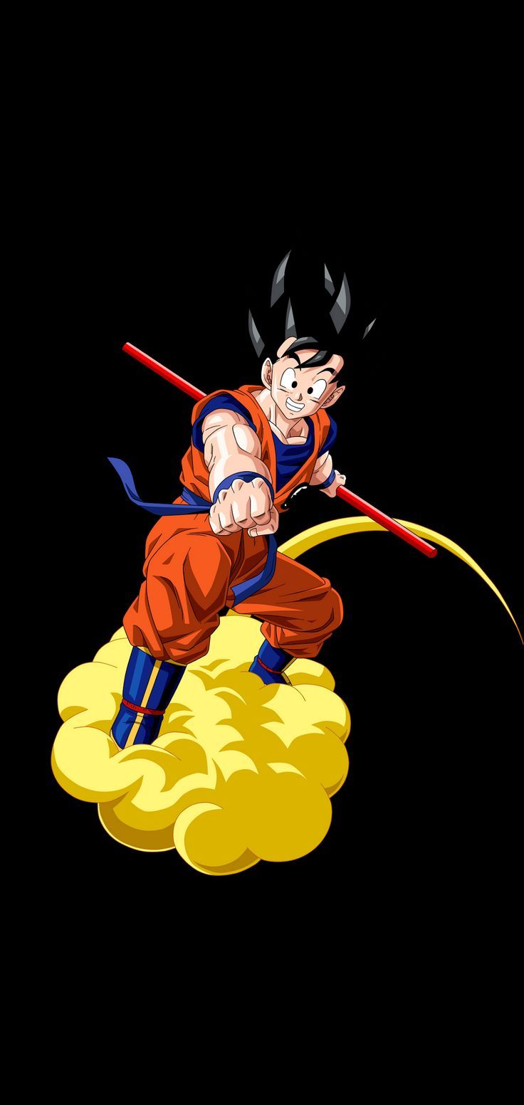 736x1553 AMOLED WALLPAPER GOKU