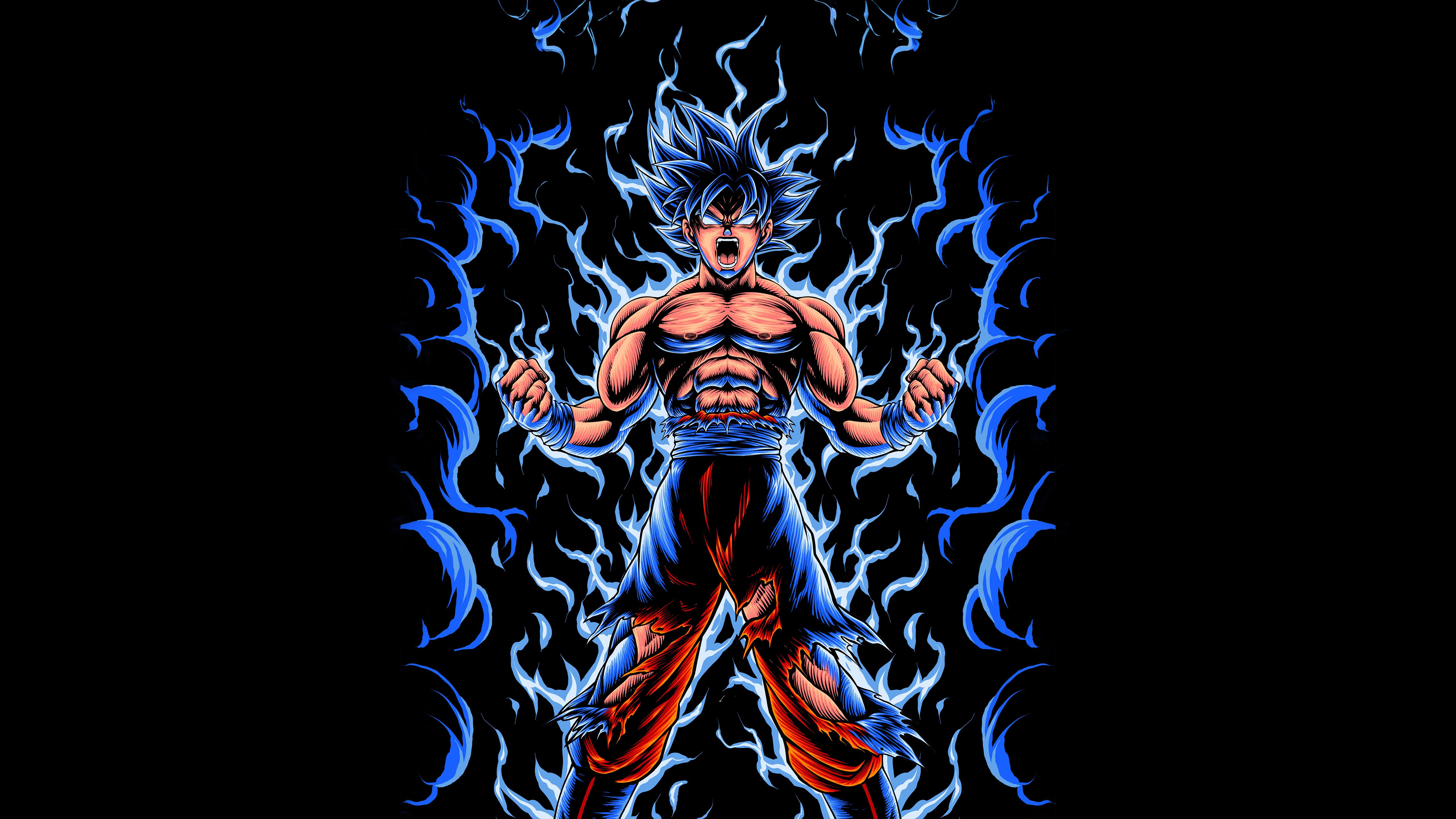 5120x2880 Goku Radiant Energy Burst Wallpaper, HD Anime Wallpaper, 4k Wallpaper , Image, Background, Photos and Picture
