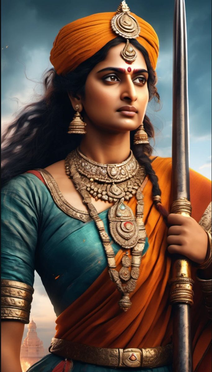 683x1200 Jhansi Lakshmi Bai Image