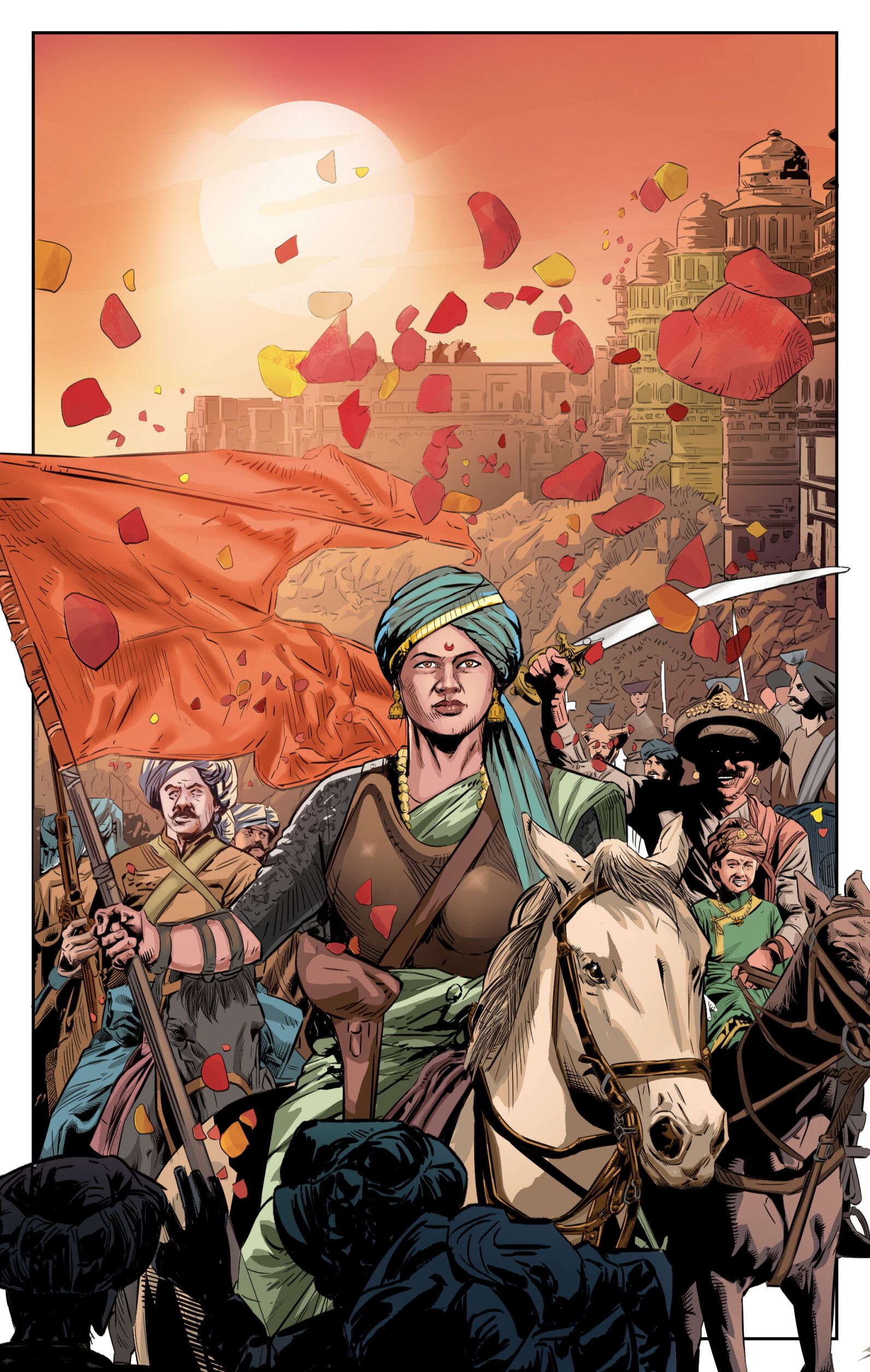 1592x2511 Graphic Biography of Lakshmibai: खूब लड़ी मर्दानी launched