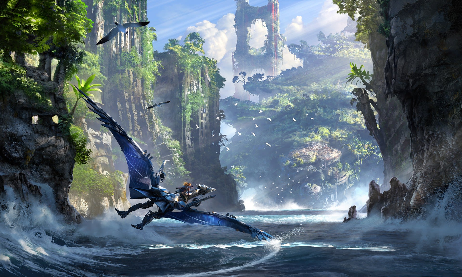 1920x1152 Shop this gorgeous HORIZON FORBIDDEN WEST art print. Cook and Becker