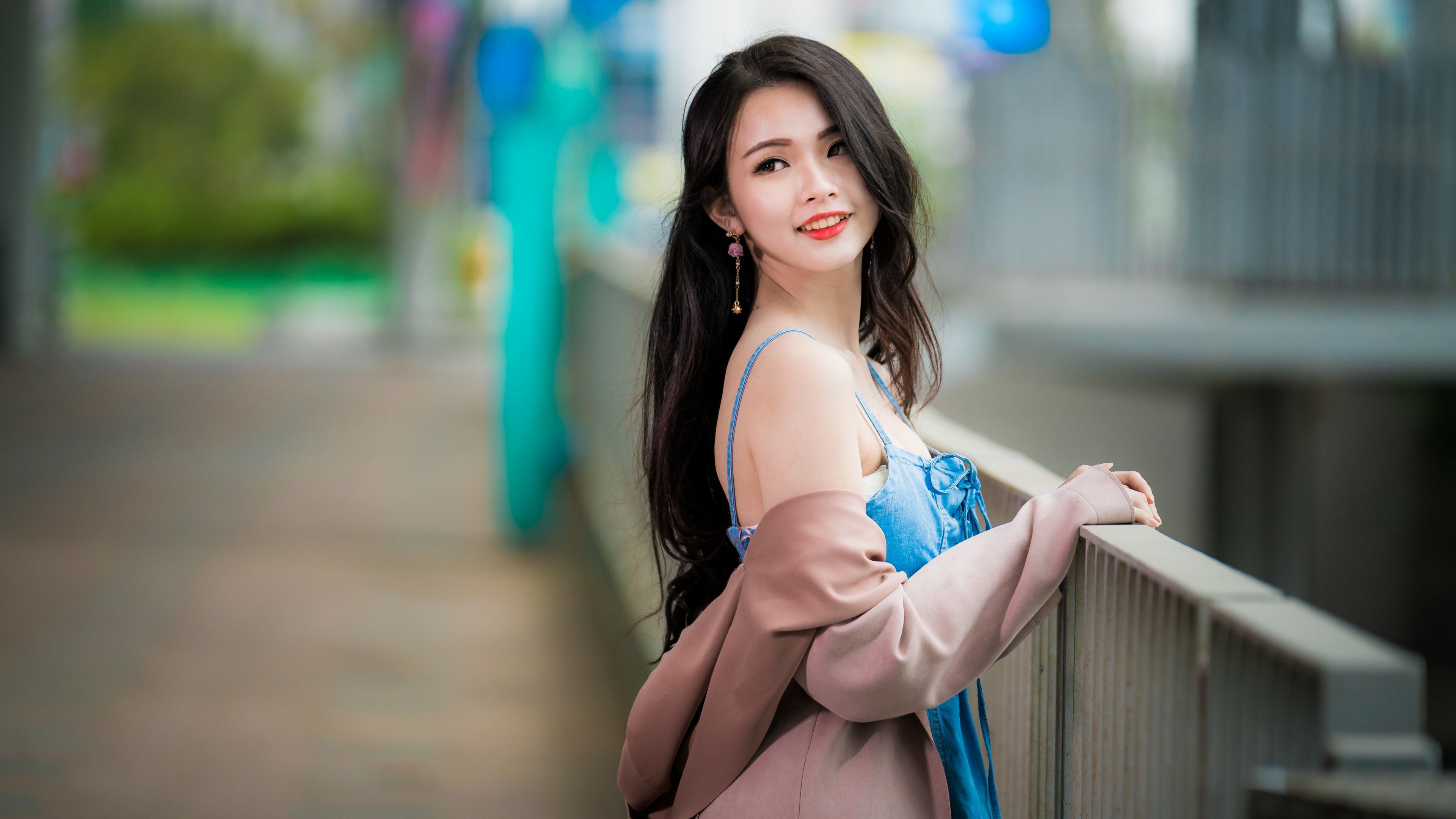 3840x2160 Beautiful Asian Girl 4K Wallpaper