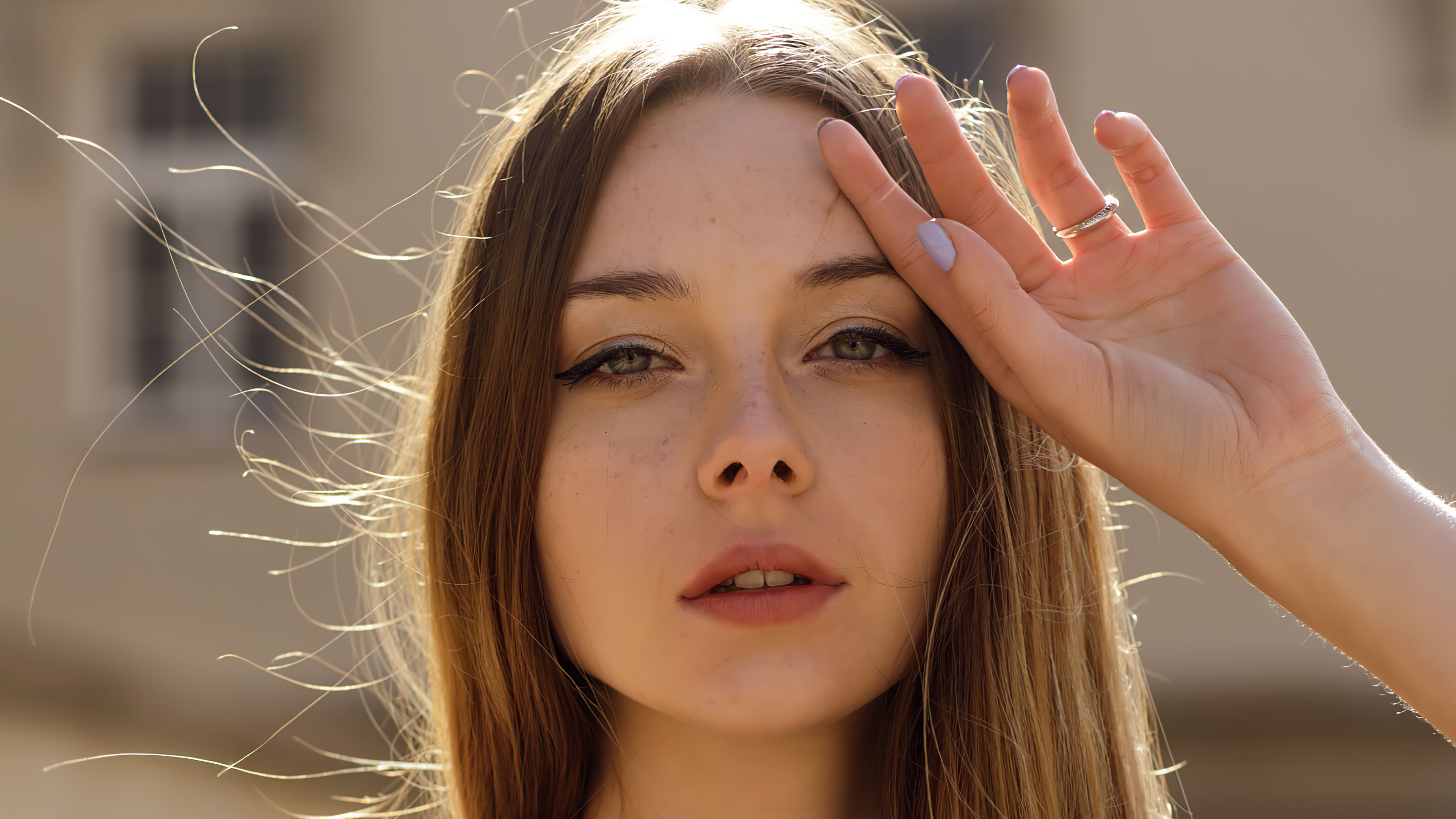 3840x2160 Beautiful Girl Portrait In Depth Of Field 4k Wallpaper, HD Girls Wallpaper, 4k Wallpaper, Image, Background, Photos and Picture