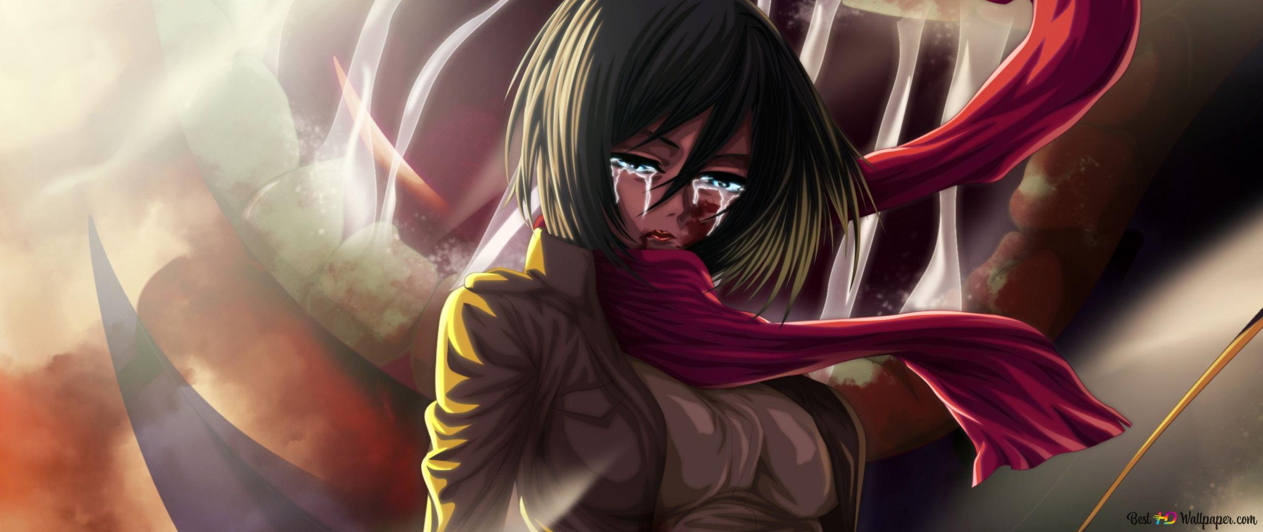 2560x1080 Sad Ackerman 2K wallpaper download