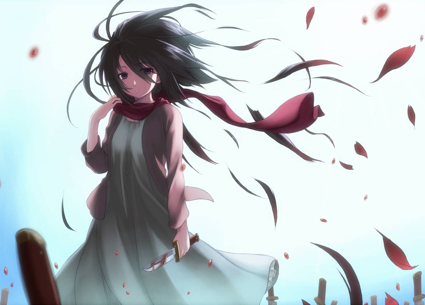 1366x982 Mikasa Ackerman HD Wallpaper (100++)