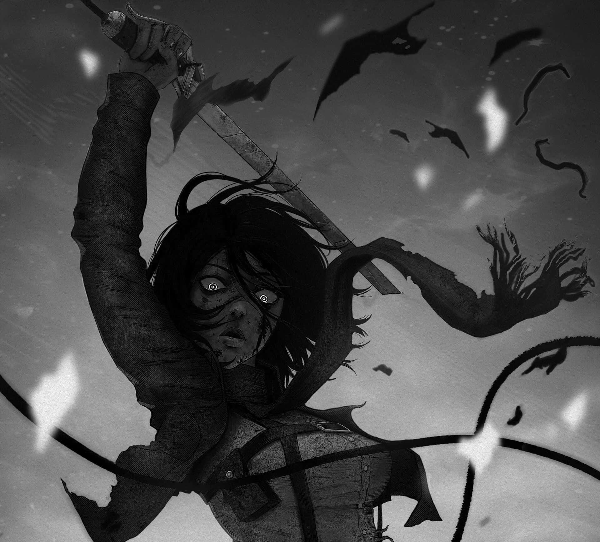 1920x1734 Mikasa Season 4 Wallpaper