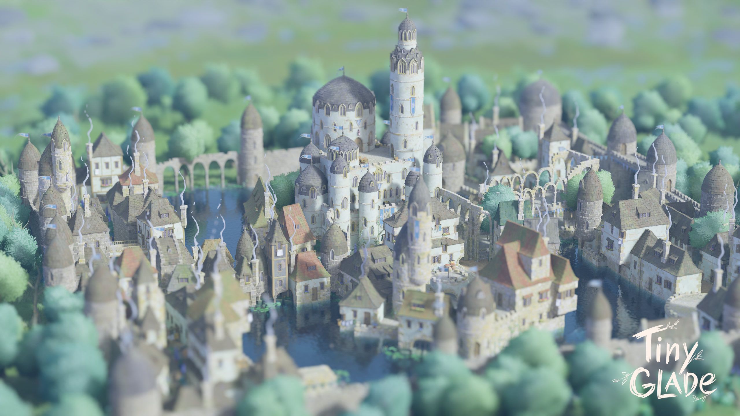 2560x1440 LotR: Osgiliath of the Stars