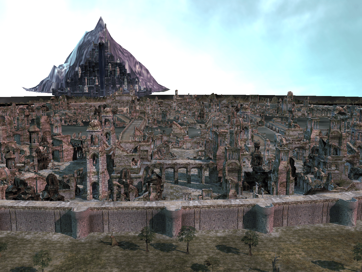 1152x864 Osgiliath 2475 Image Edain SubMod For Battle For Middle Earth II: Rise Of The Witch King