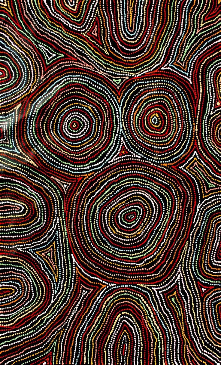 736x1213 Aboriginal Artwork by Tammy Matthews. Sold through Coolabah Art on eBay. Cataogue ID 17224