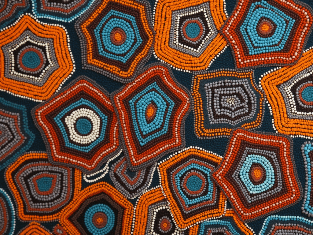 1024x768 Aboriginal Art Techniques. FISH for Indigenous Sustainable Health