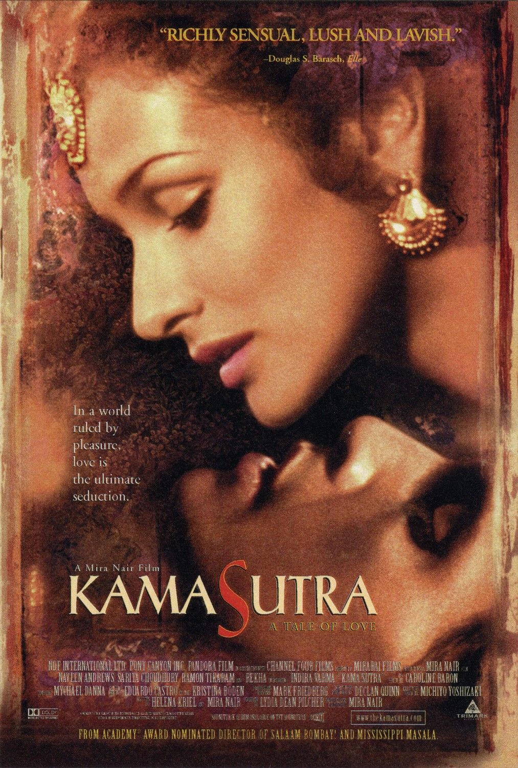 1013x1500 Kama Sutra: A Tale of Love (1996)