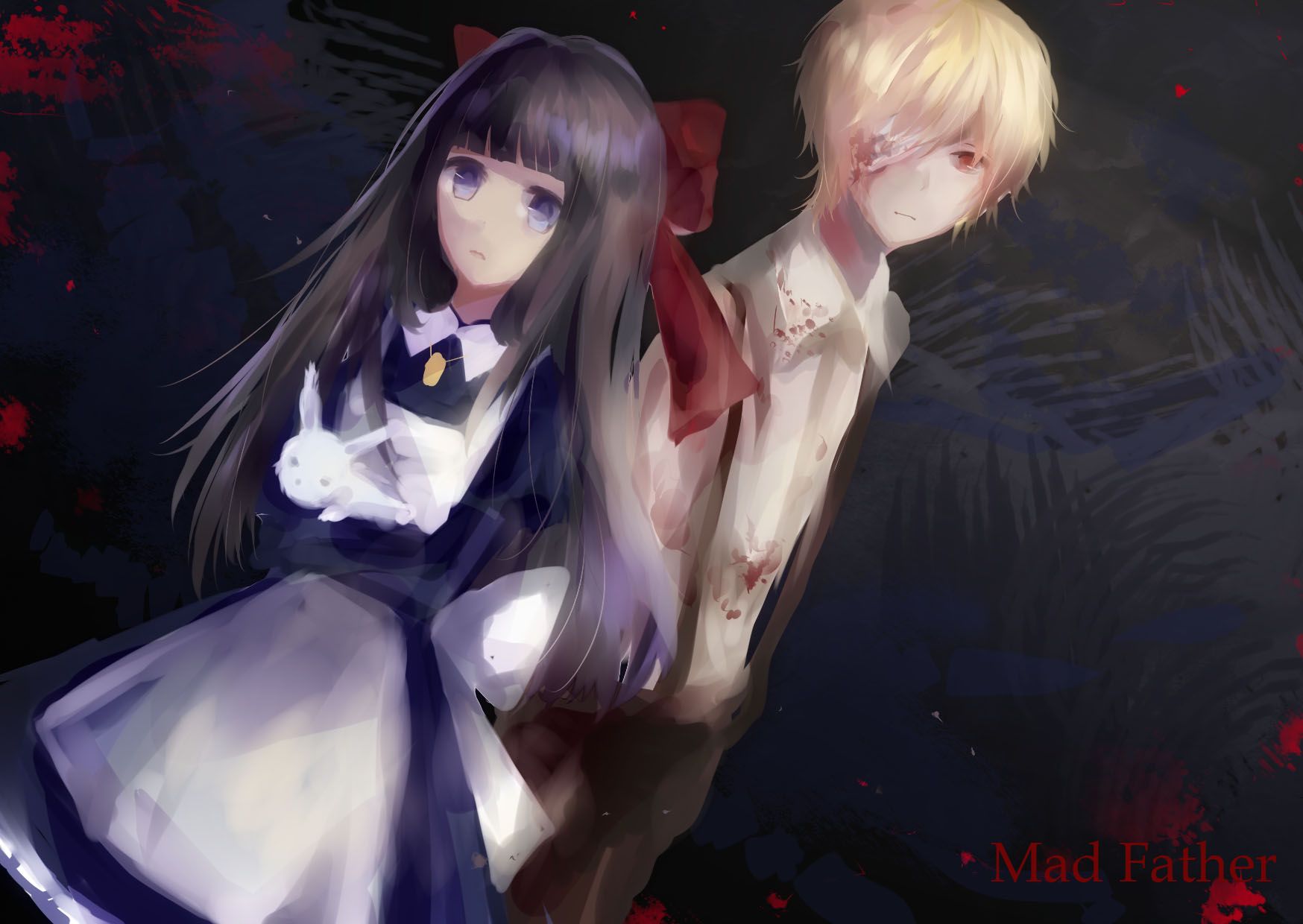 1748x1240 Mad Father Wallpaper by Pixiv Id 32501900 Anime Image Board