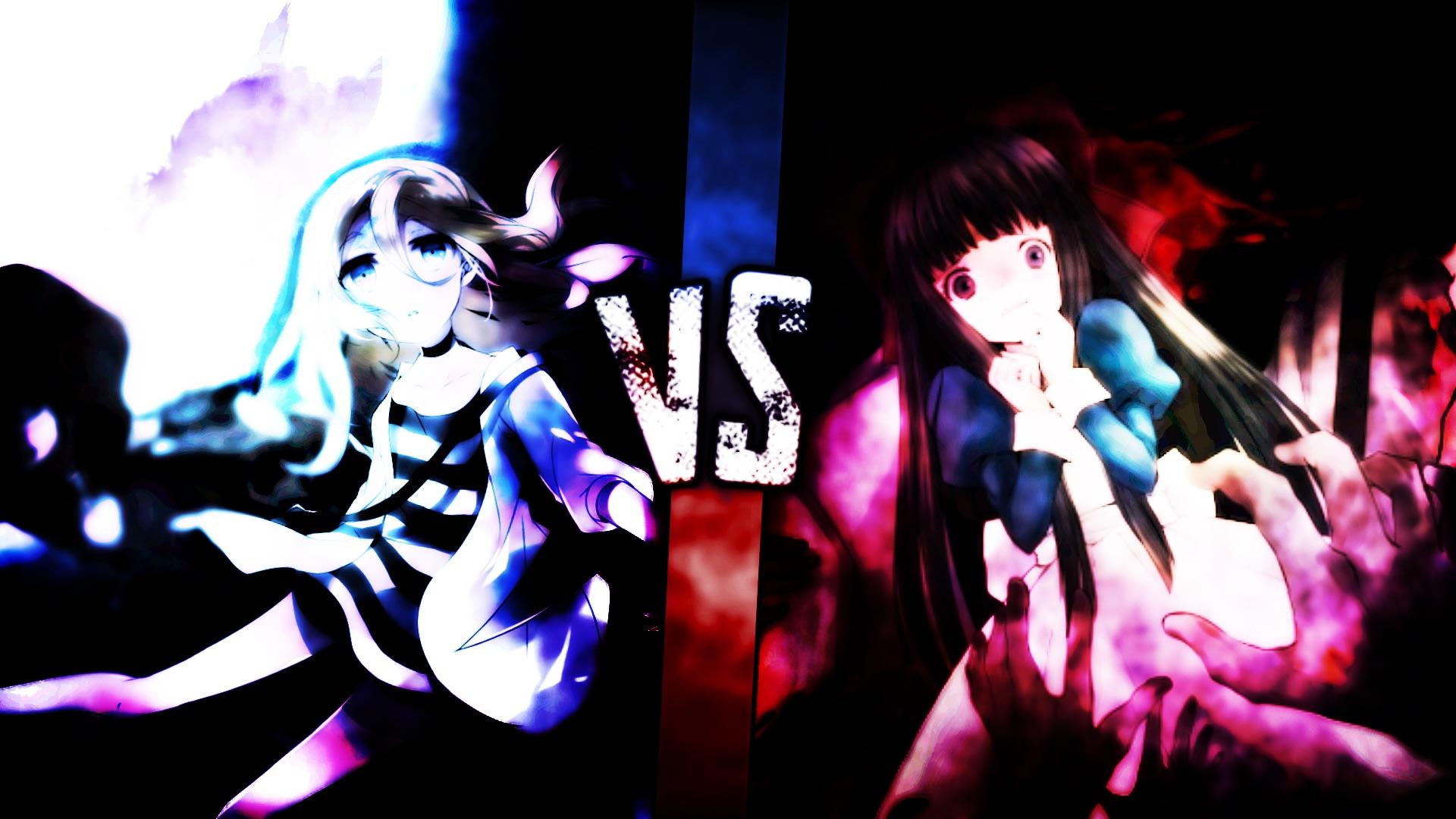 1920x1080 Angels of Madness”. Aya Drevis (Mad Father) vs Rachel Gardner (Angels of Death)
