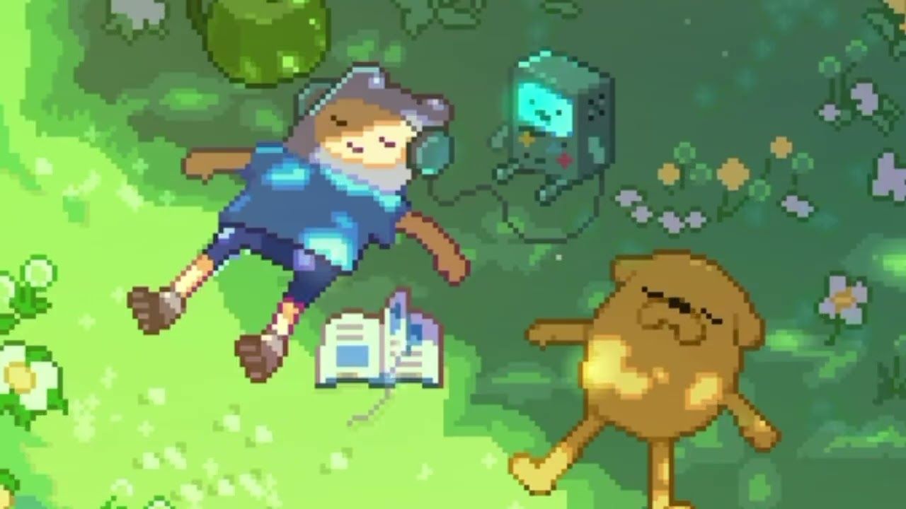 1280x720 Hour Loop Adventure Time Pixel Friends /w Ambients 4K Resolution. Your Free Live Wallpaper For PC