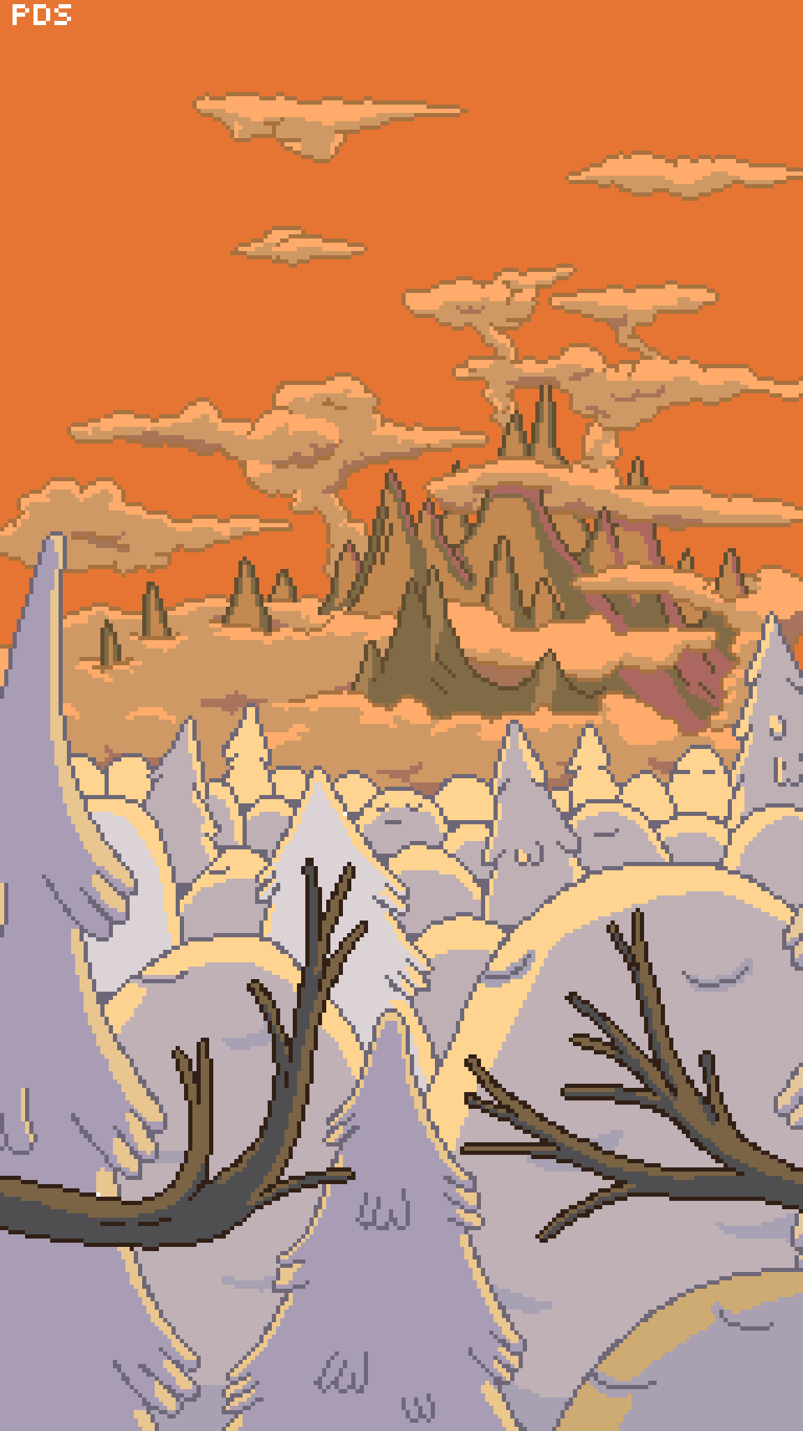 1152x2052 Pixilart Time Landscape