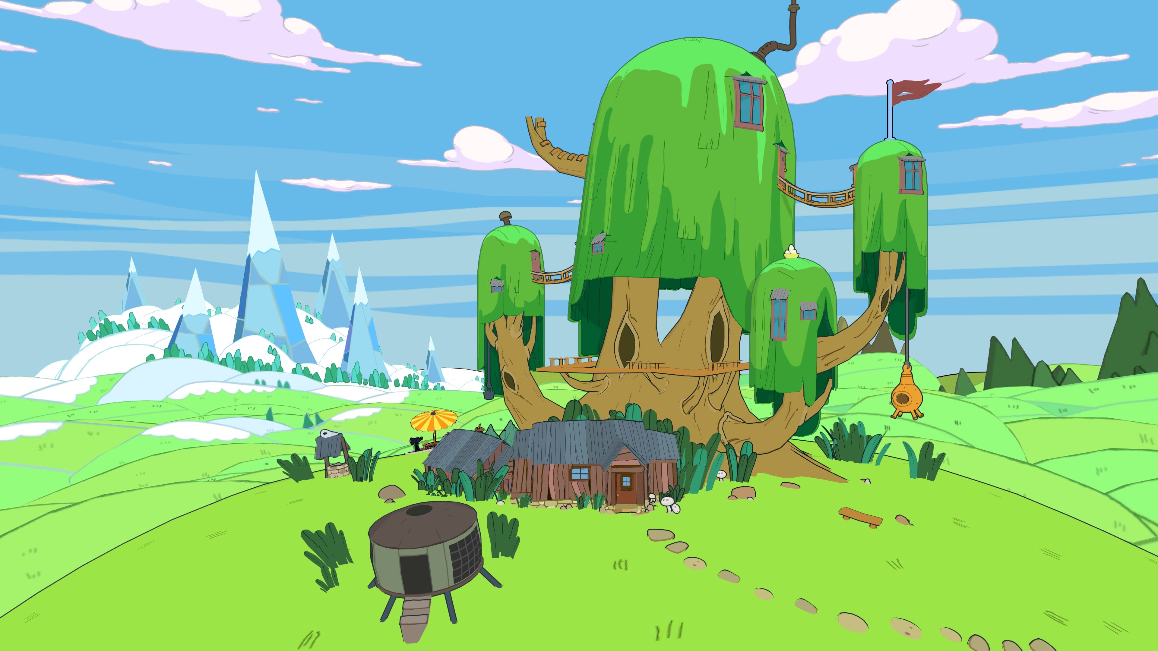 3840x2160 Adventure Time 4K Wallpaper