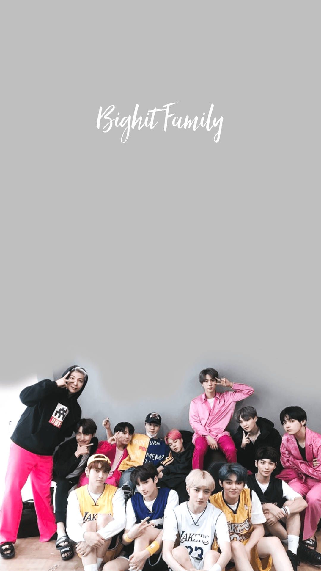 1080x1920 Big Hit Family Txt And Bts Wallpaper