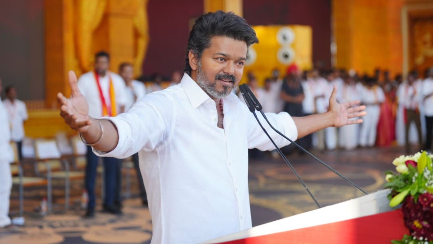 1516x853 Tvk vijay 4k ultra HD pc wallpaper