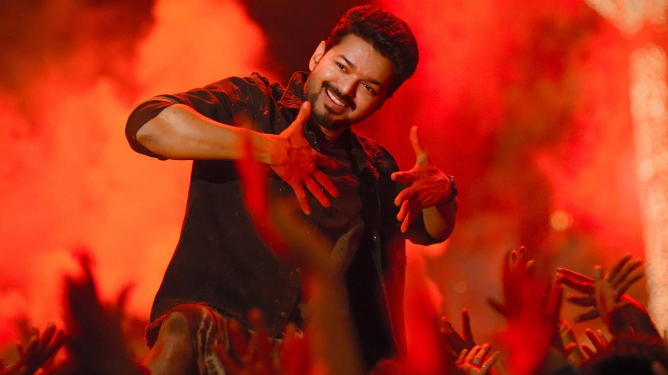 1366x768 Vijay PC Wallpaper