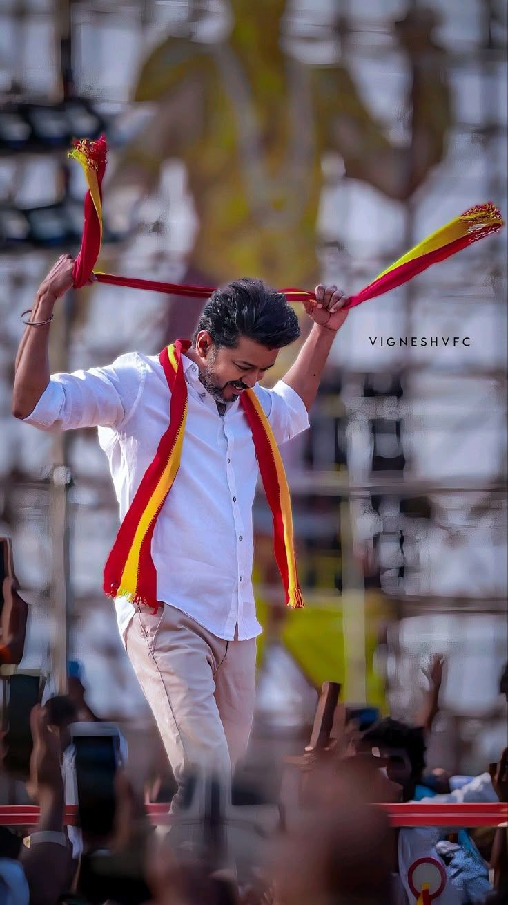 736x1309 Tvk vijay image HD. Thalapathi vijay HD wallpaper 4k image, Tvk vijay 4k wallpaper, Vijay