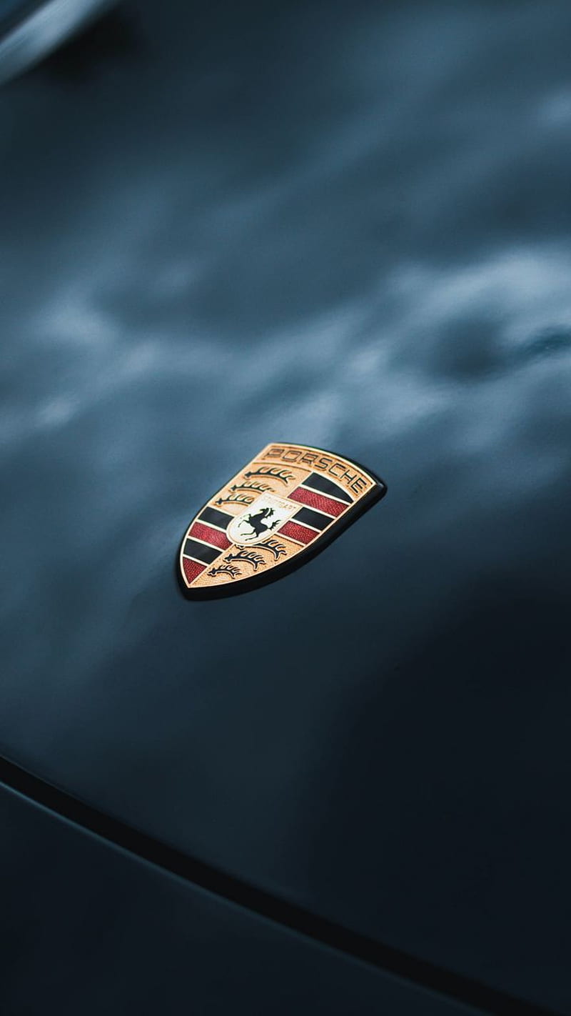 800x1422 Porsche logo, car, sportscar, HD phone wallpaper