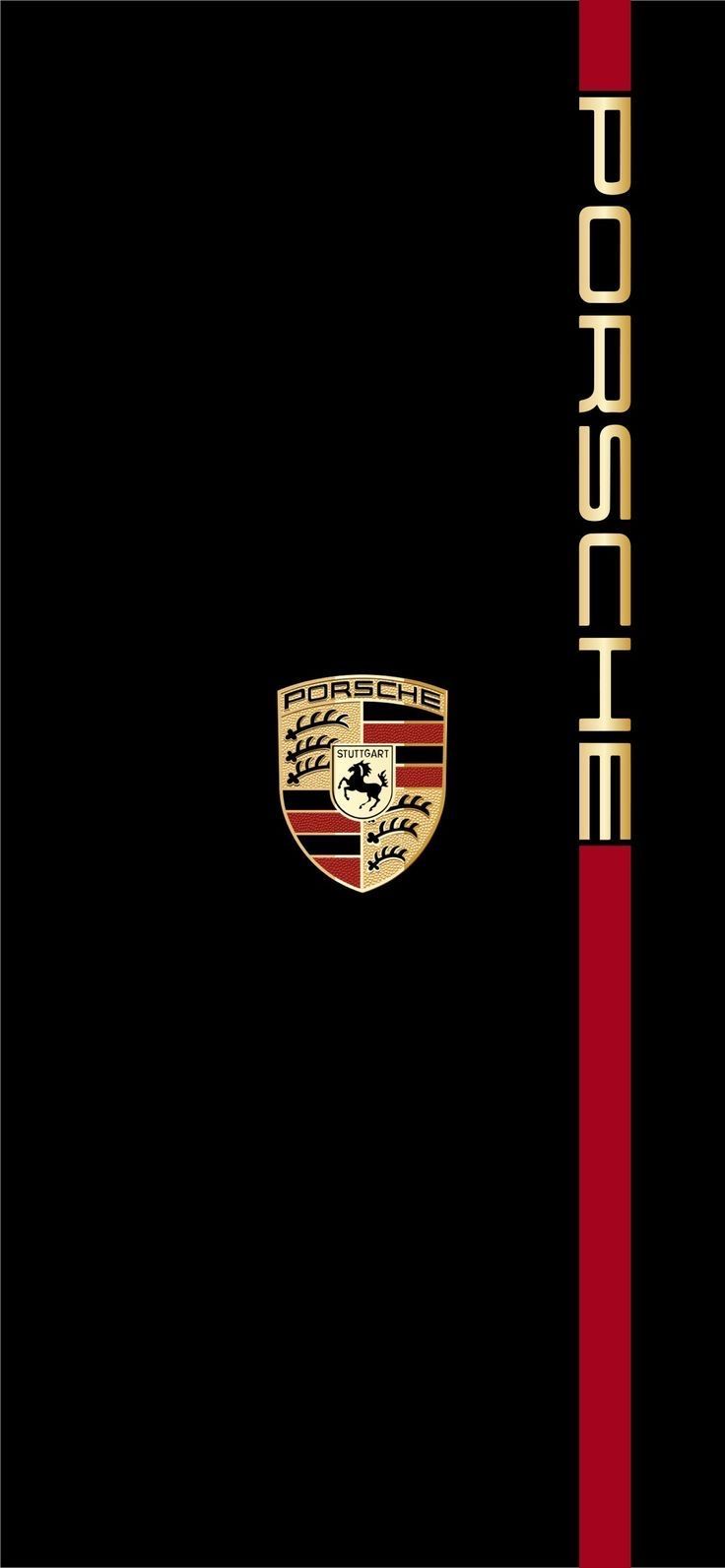 736x1593 Porsche car logo wallpaper